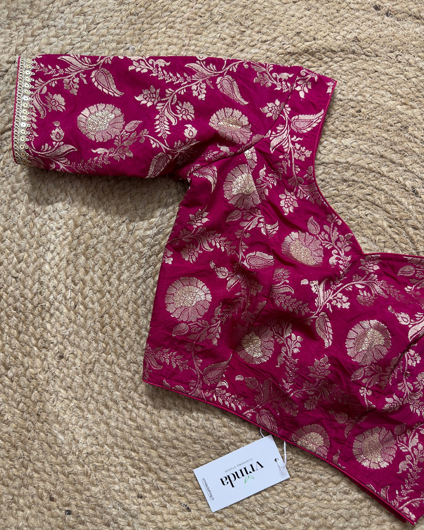 Kashish Magenta Blouse