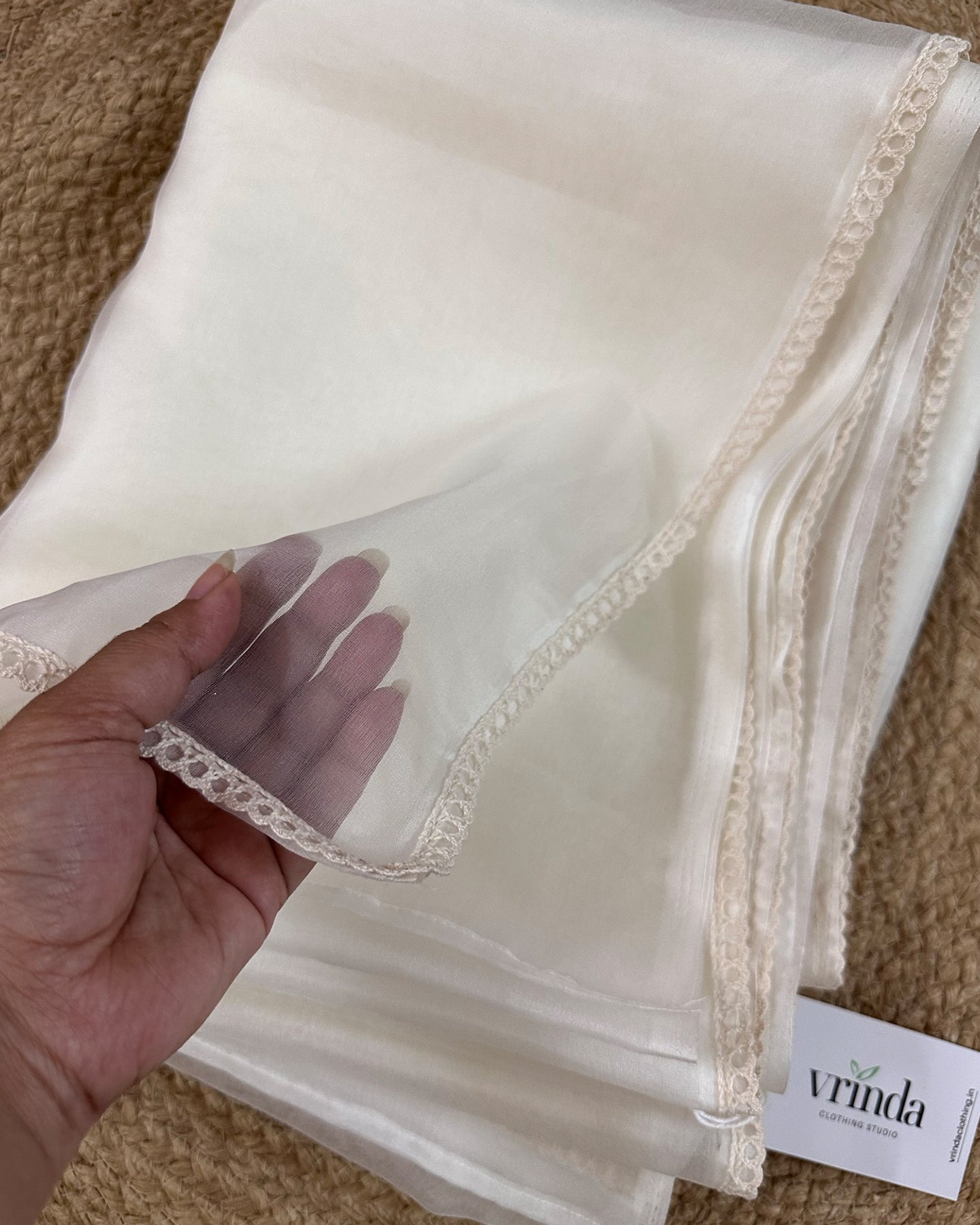 Pearl Sheer Saree