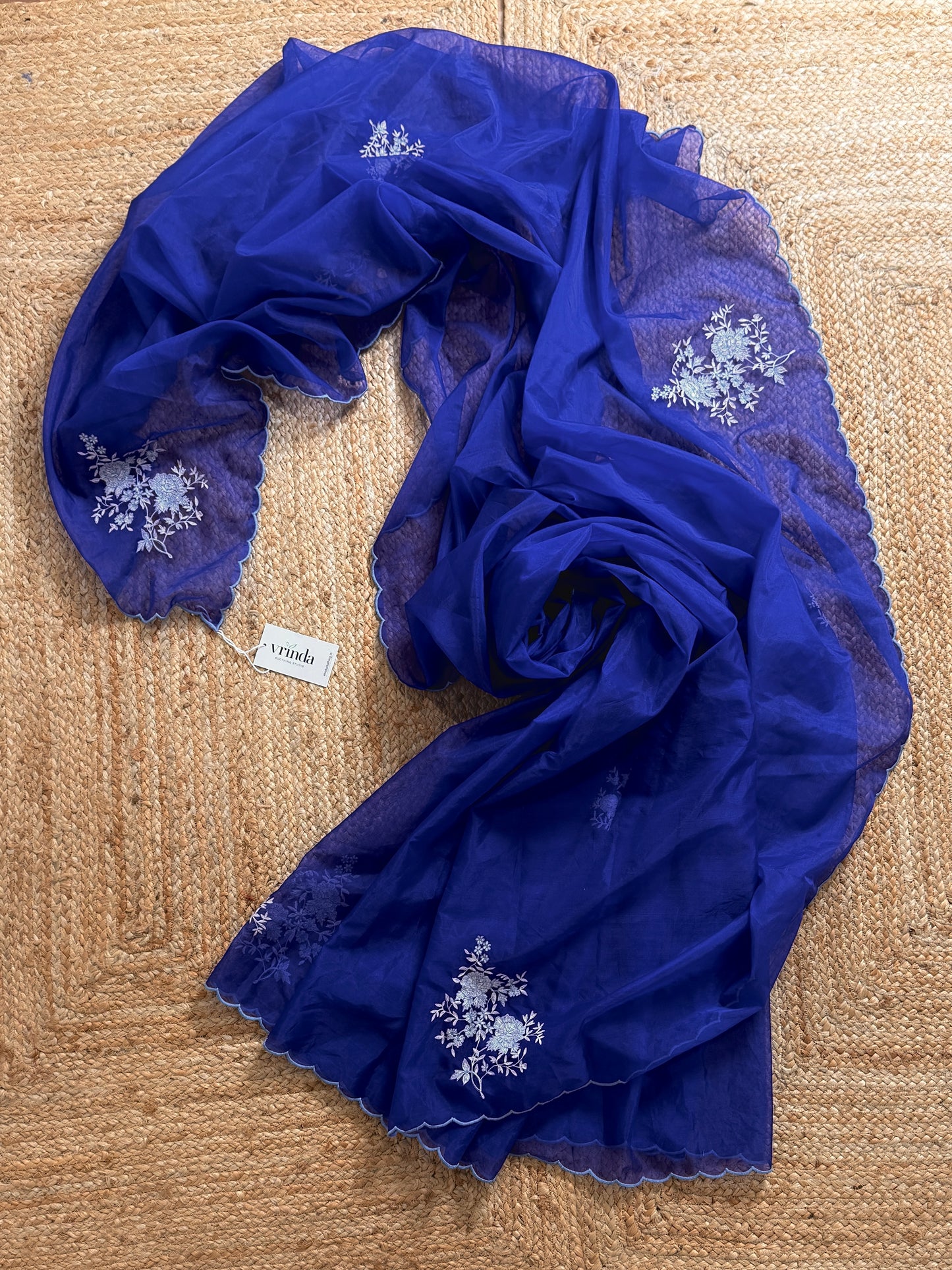 Blue Gracia Saree