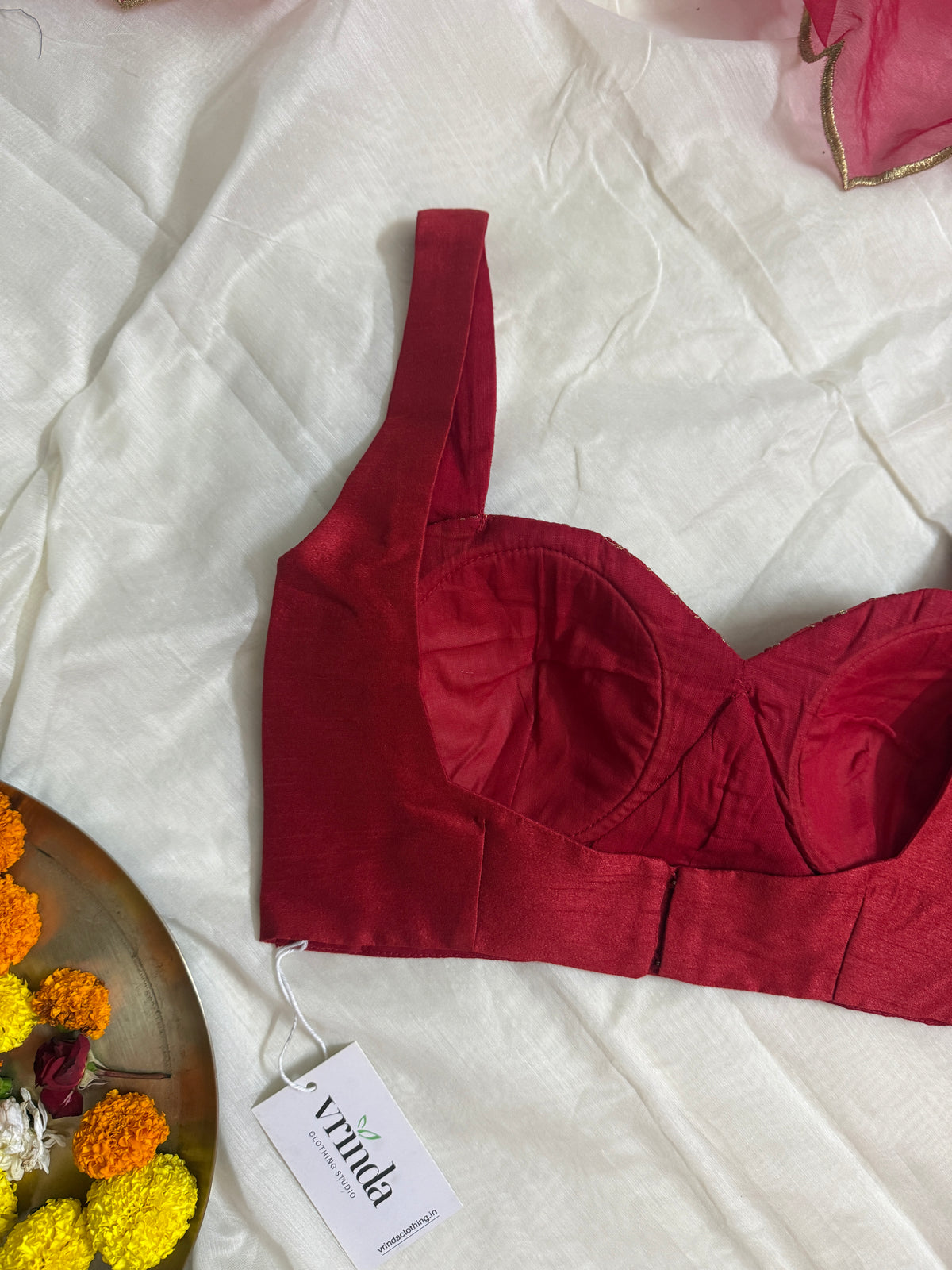 Avira Red Blouse