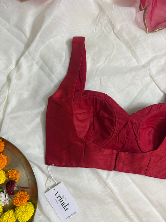 Avira Red Blouse