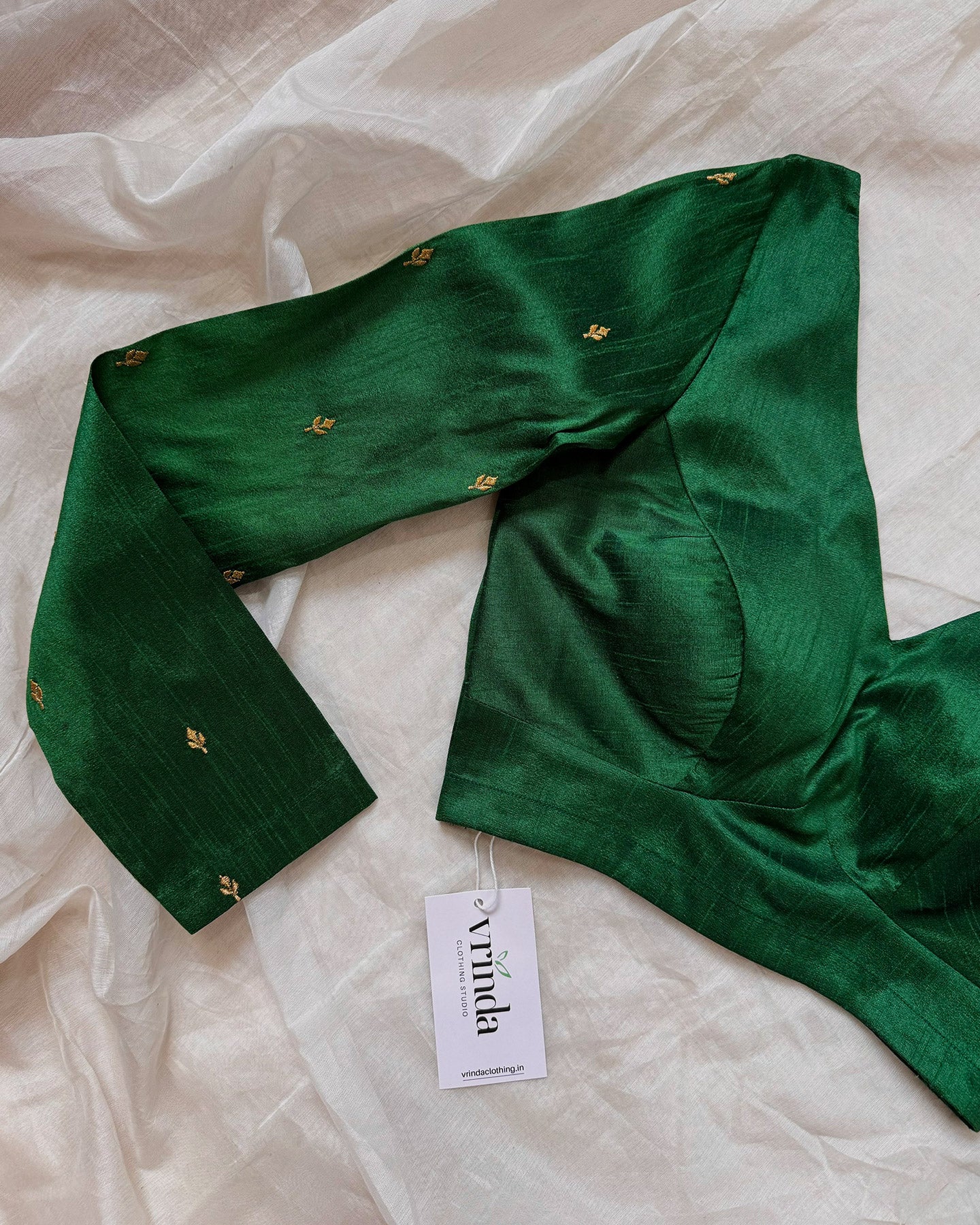 Zaari Emerald Blouse