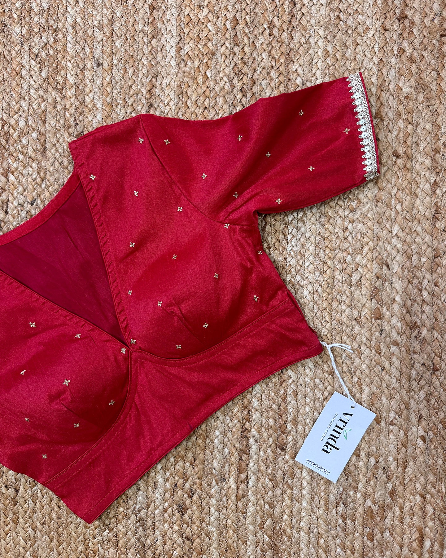 Star Red Blouse