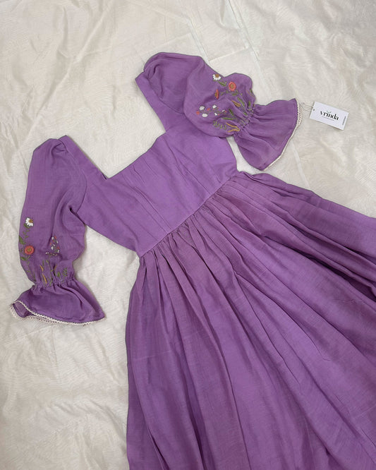 Lilac Buds Dress