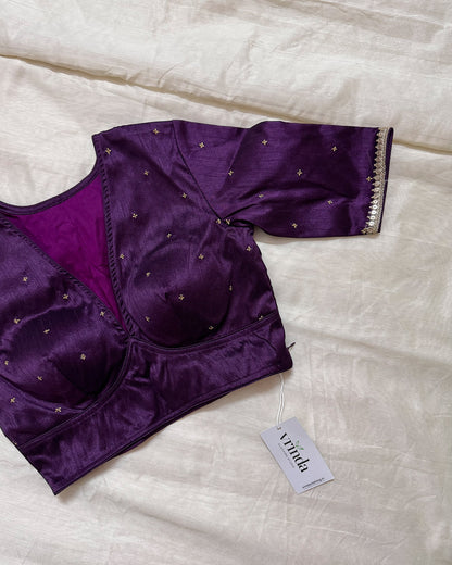 Star Purple Blouse