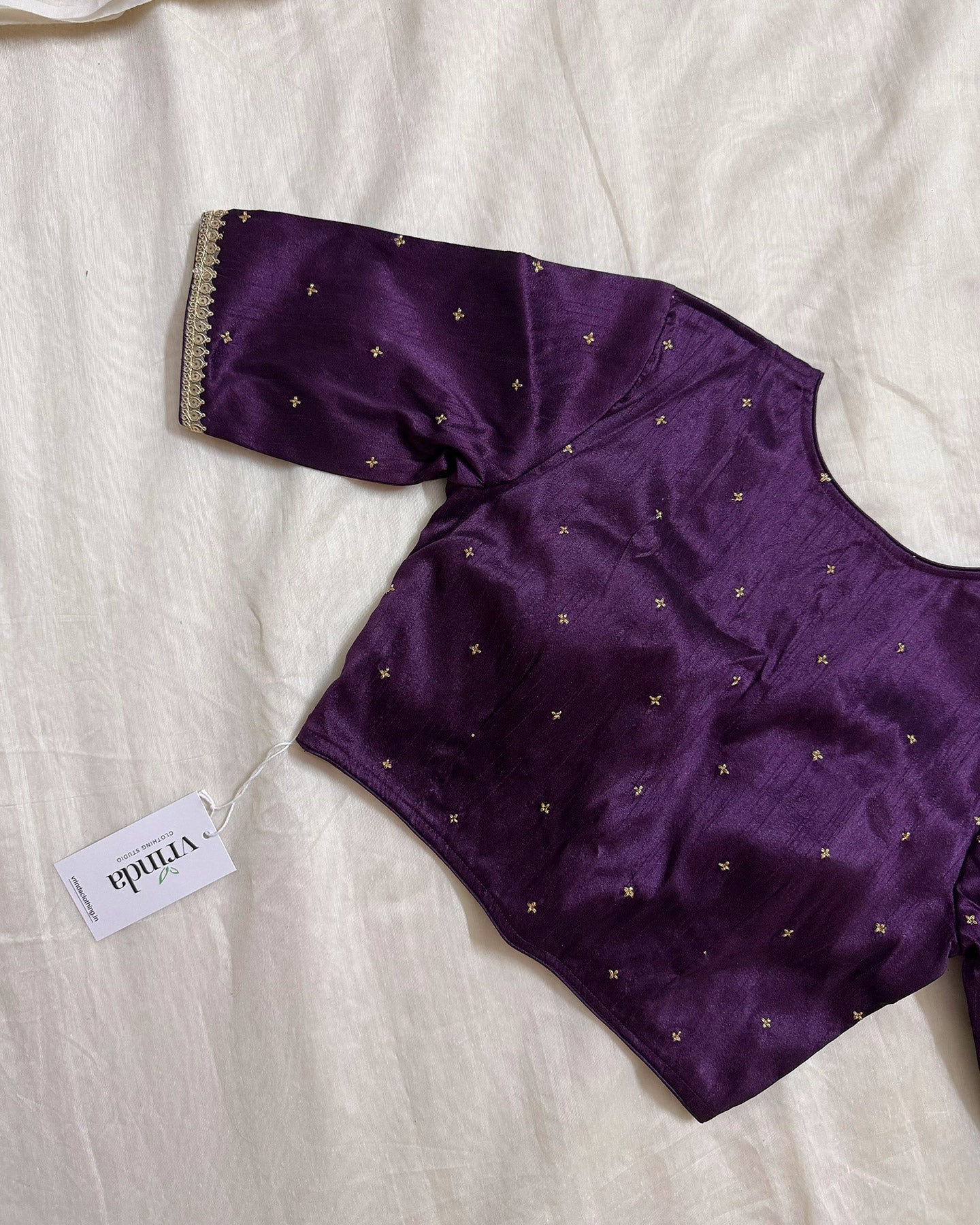 Star Purple Blouse