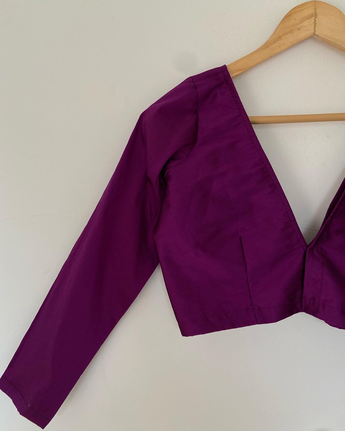 Dapperly Purple Blouse RTS