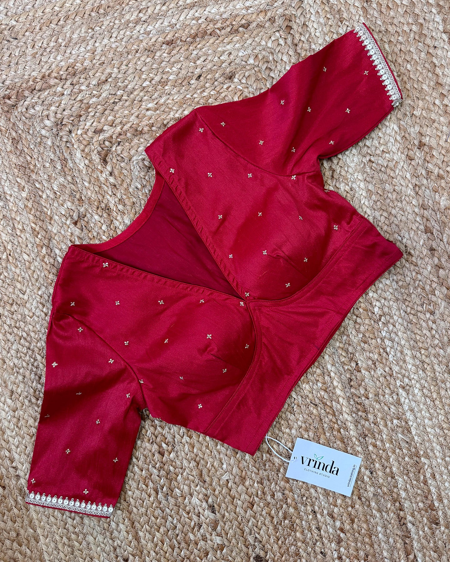 Star Red Blouse