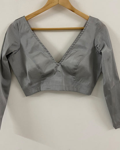 Dapperly Grey Blouse RTS