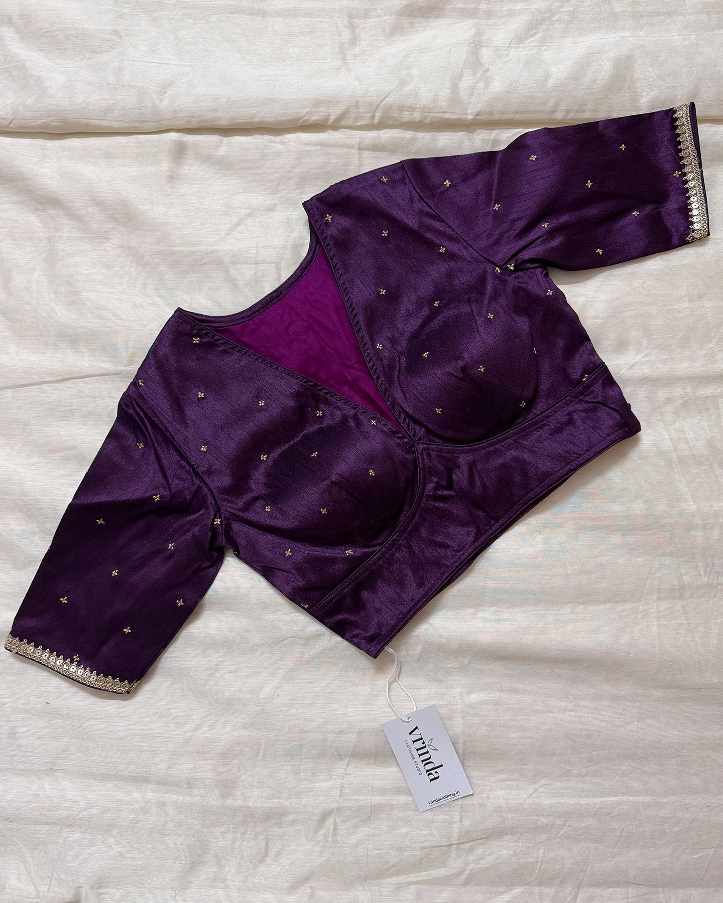 Star Purple Blouse