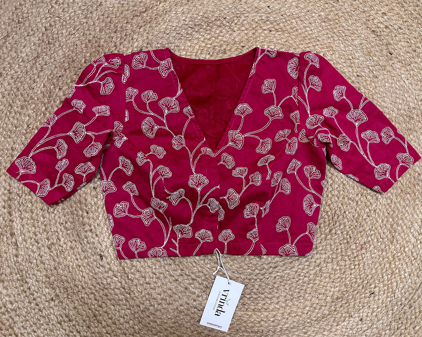 Fuschia Tulip Blouse