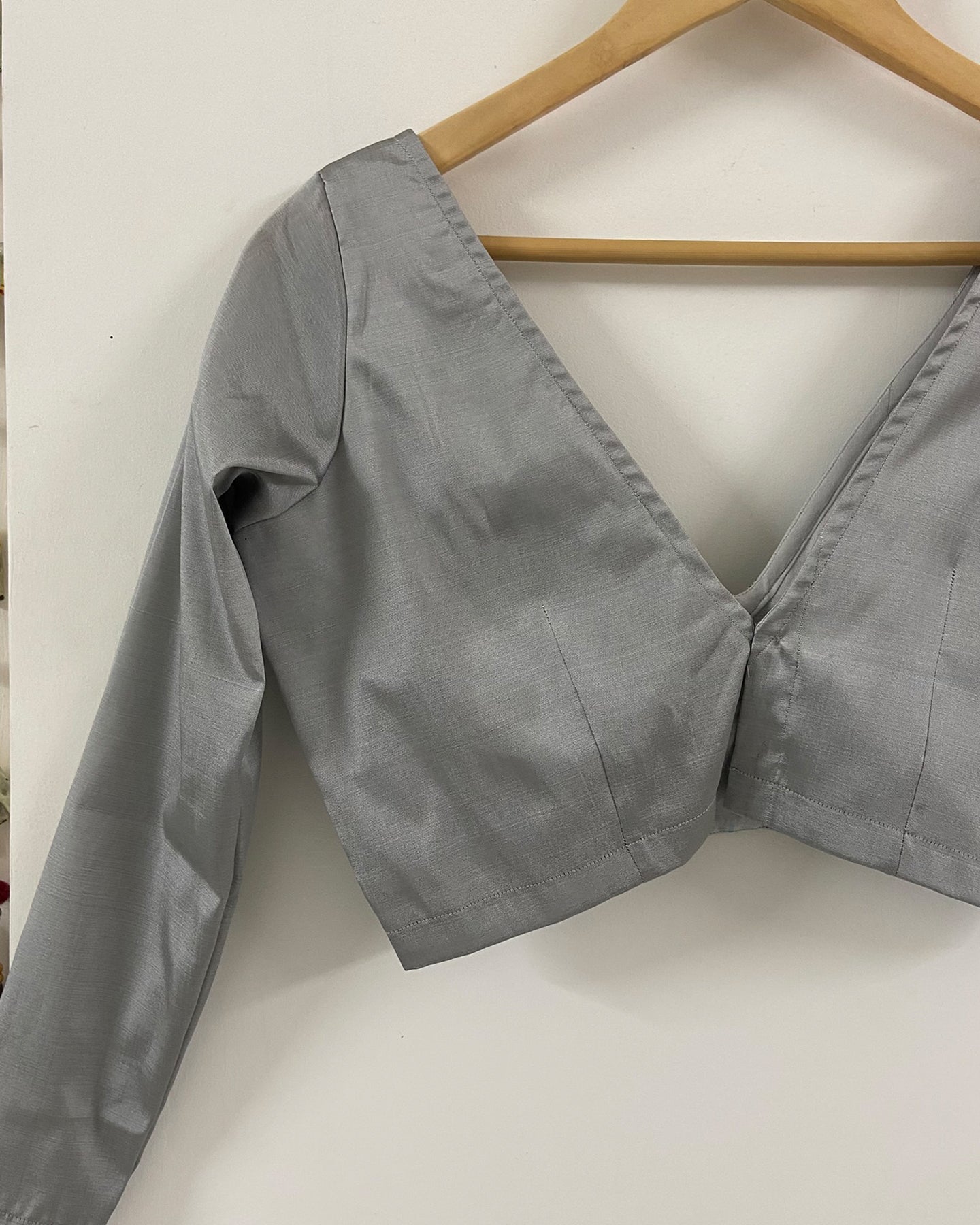 Dapperly Grey Blouse RTS