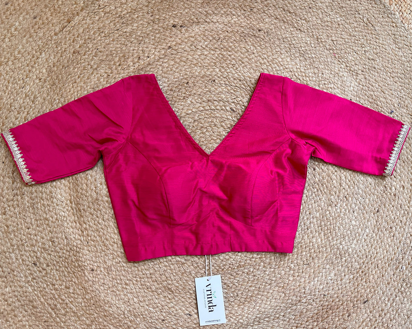 Fushia Shine Blouse