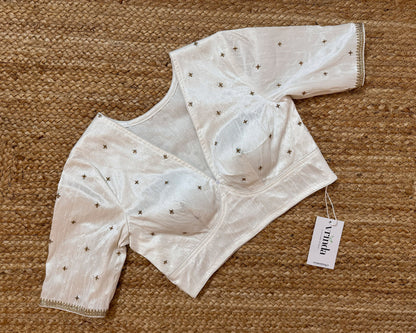 Star White Blouse