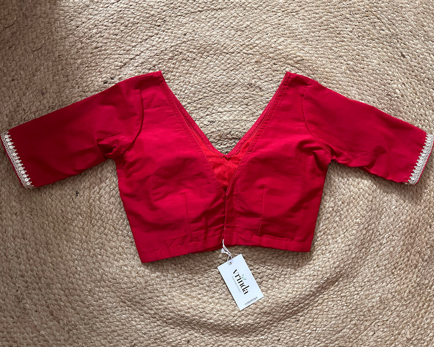 Red Shine Blouse