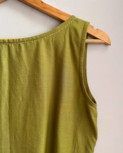 Olive Stitch Kurta