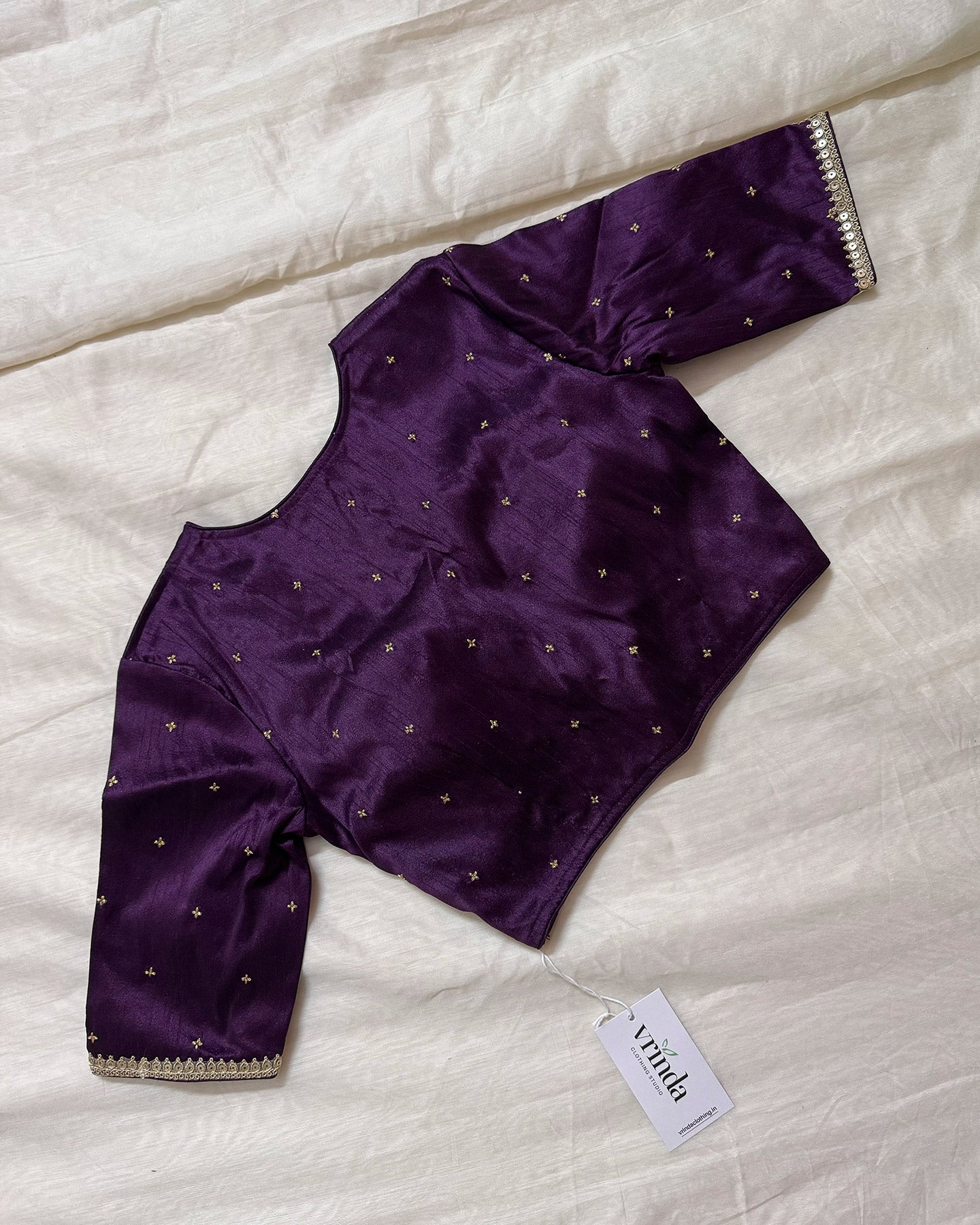 Star Purple Blouse