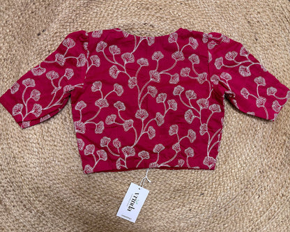 Fuschia Tulip Blouse