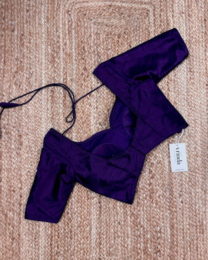 Purple Sweetheart Blouse