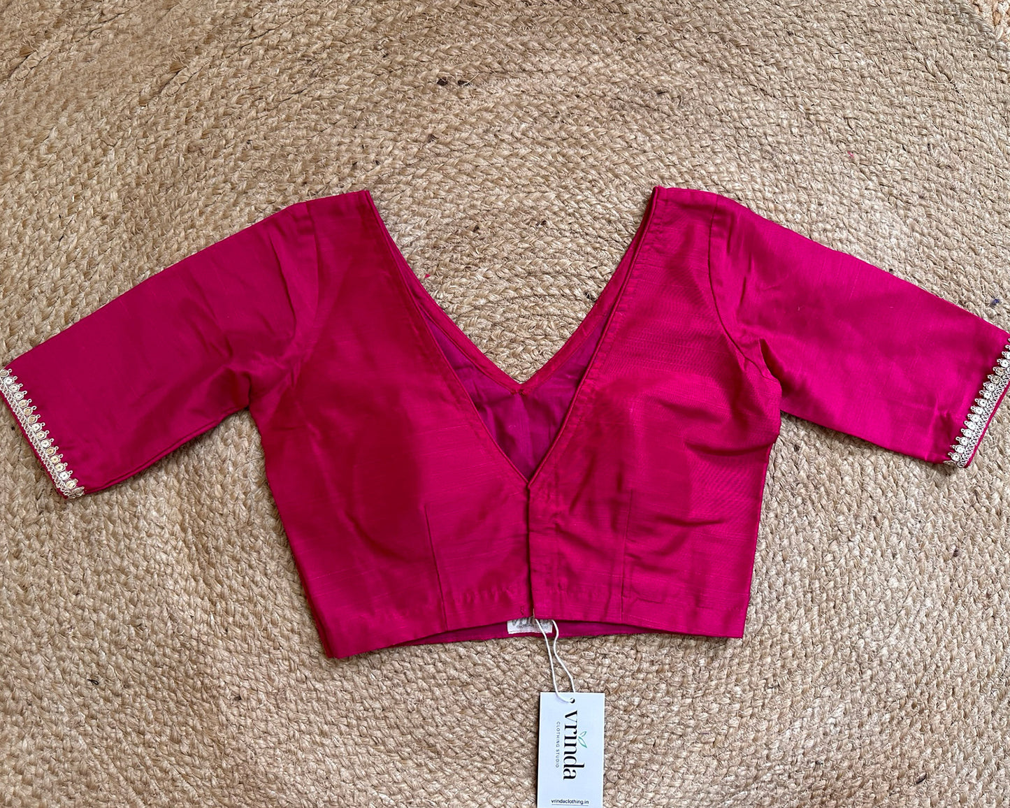 Fushia Shine Blouse