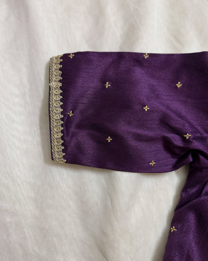 Star Purple Blouse