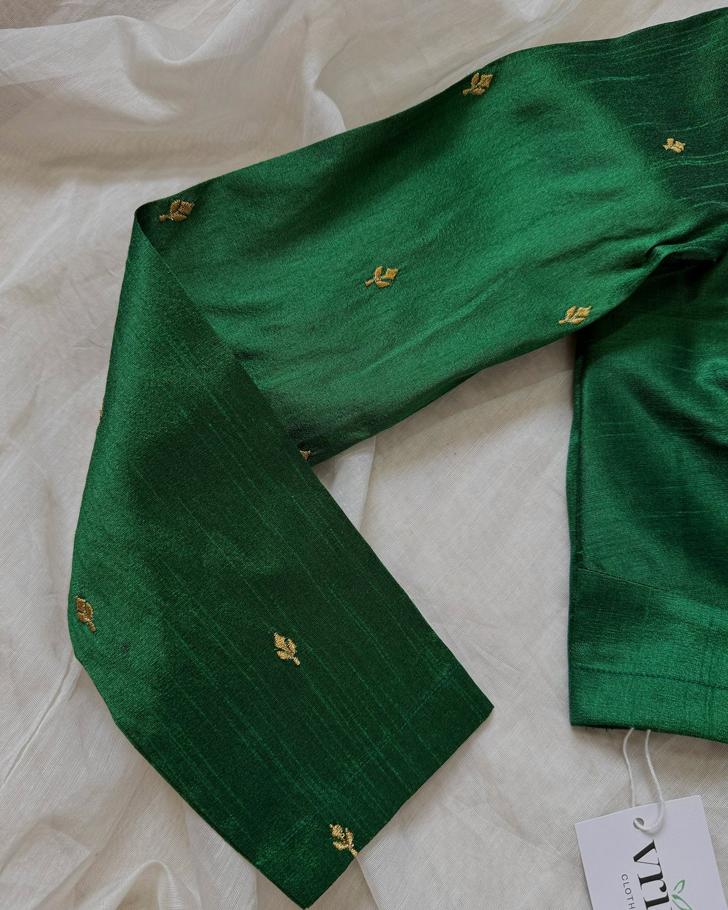 Zaari Emerald Blouse