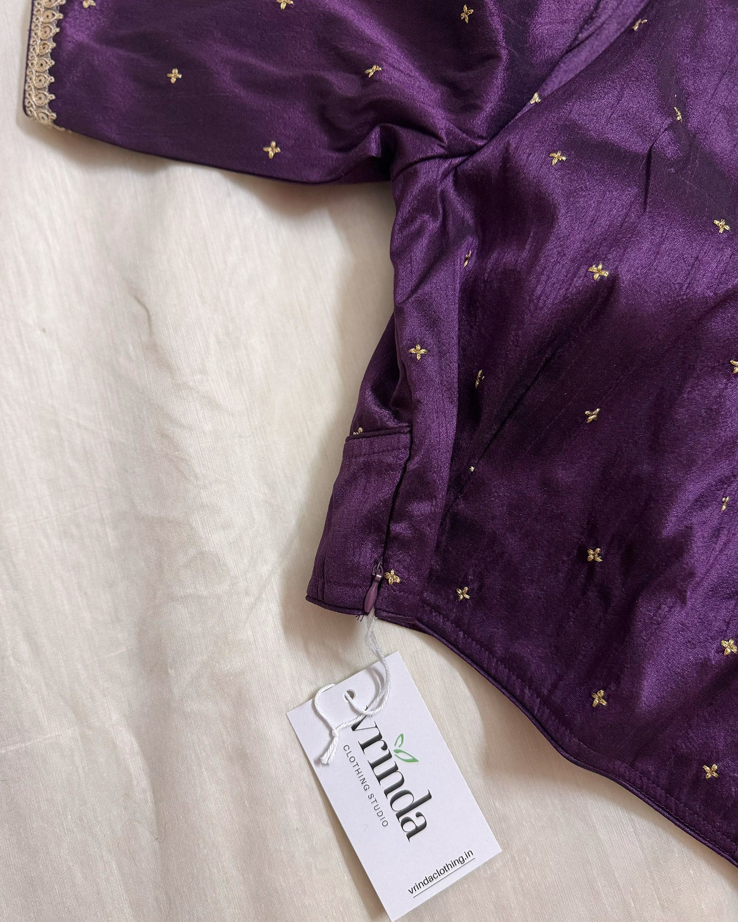 Star Purple Blouse