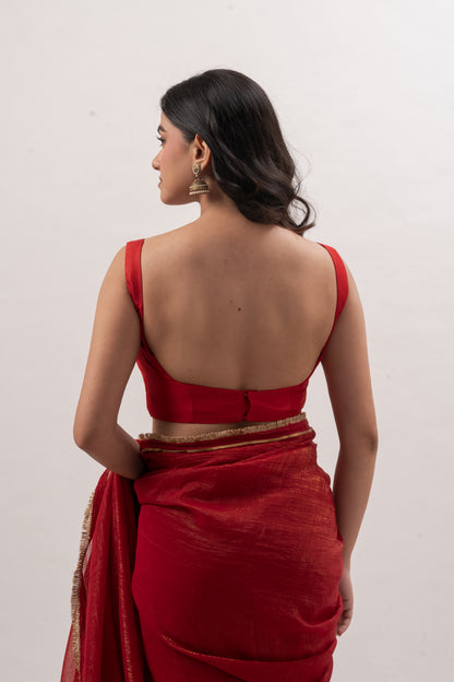 Avira Red Blouse