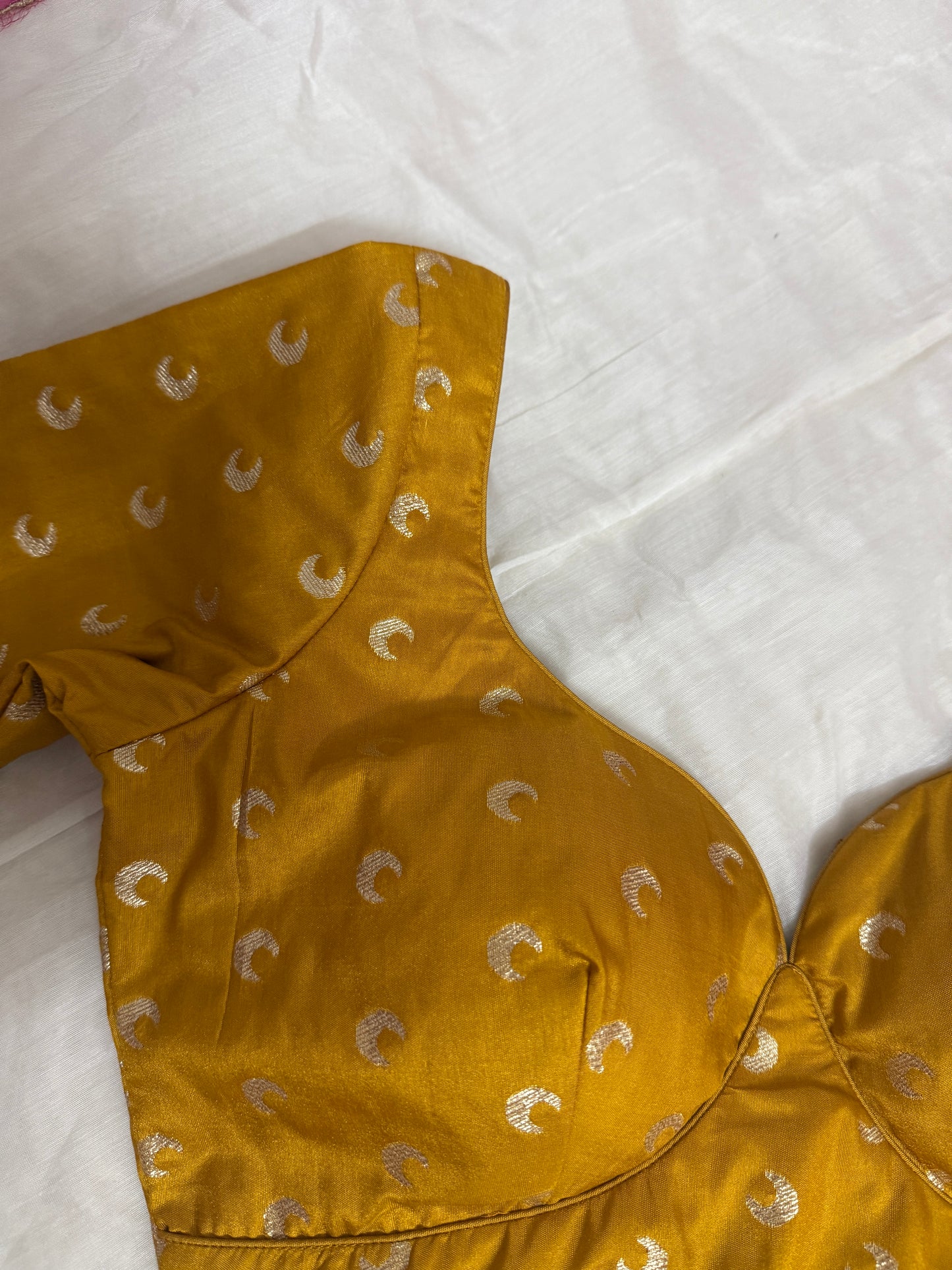 Paithani mustard Blouse