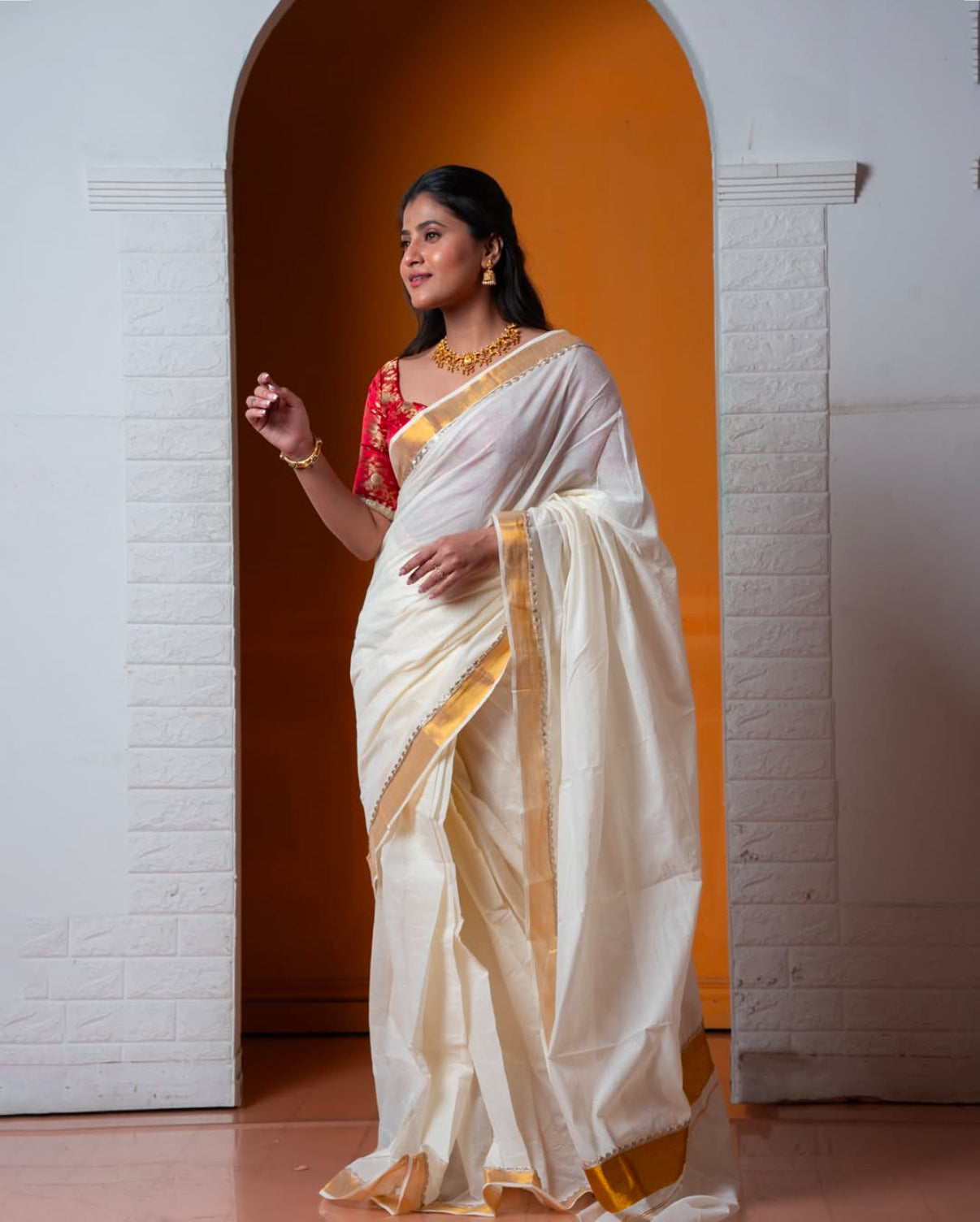 Taavi Predraped Saree