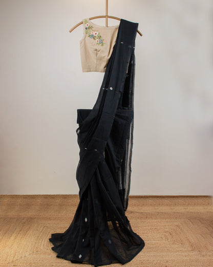 Abriti Black Saree