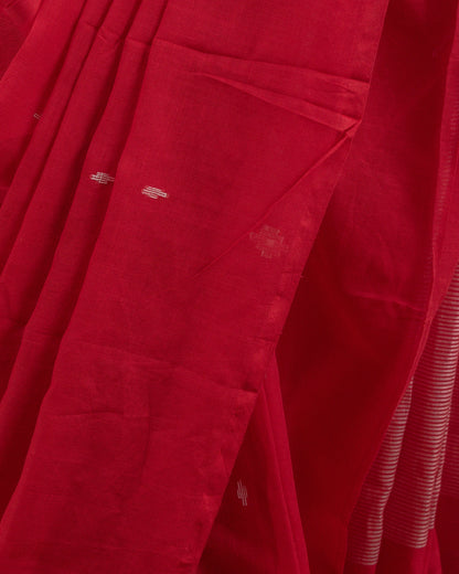 Abriti Red Saree