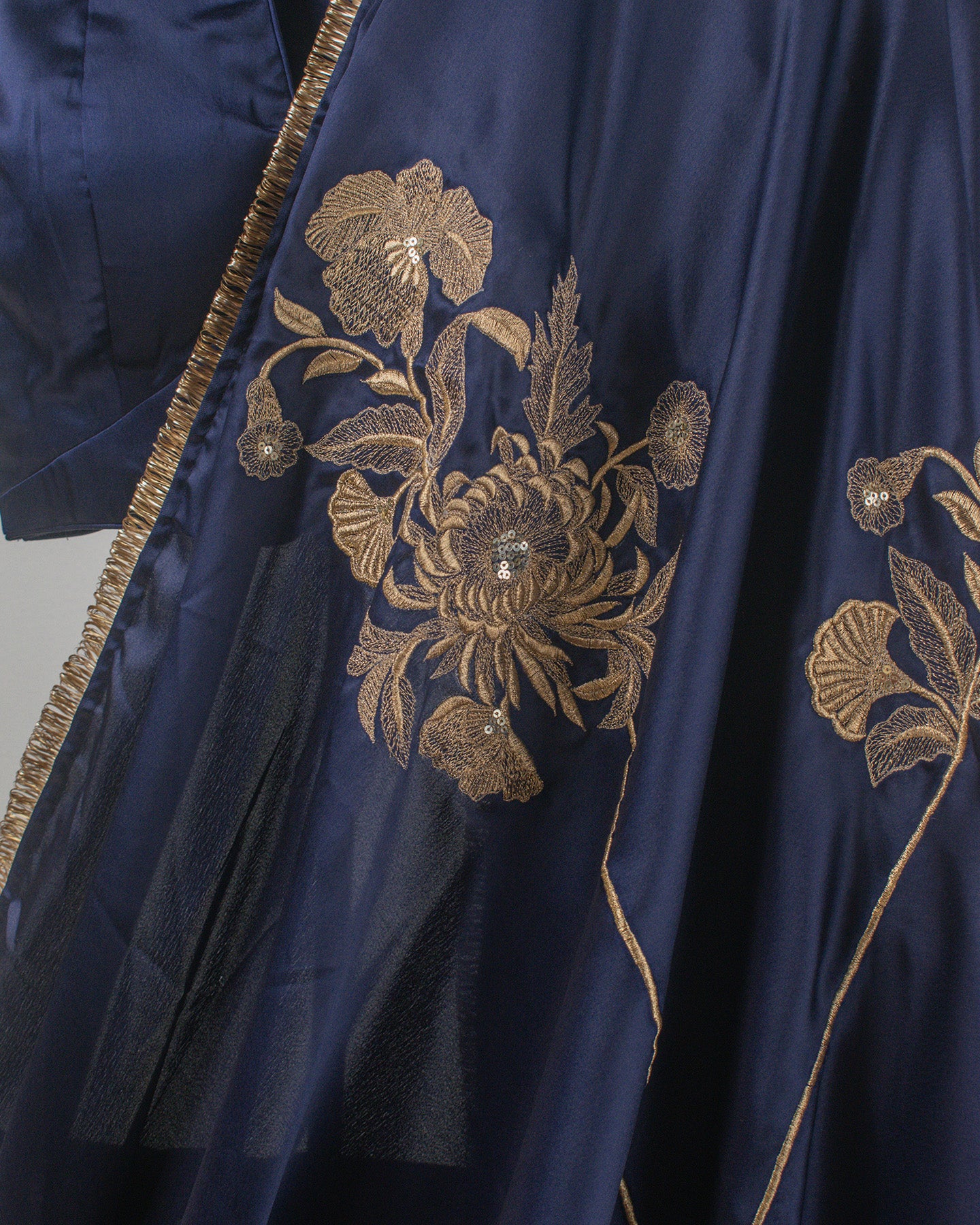 Adrika Sapphire Blue Saree