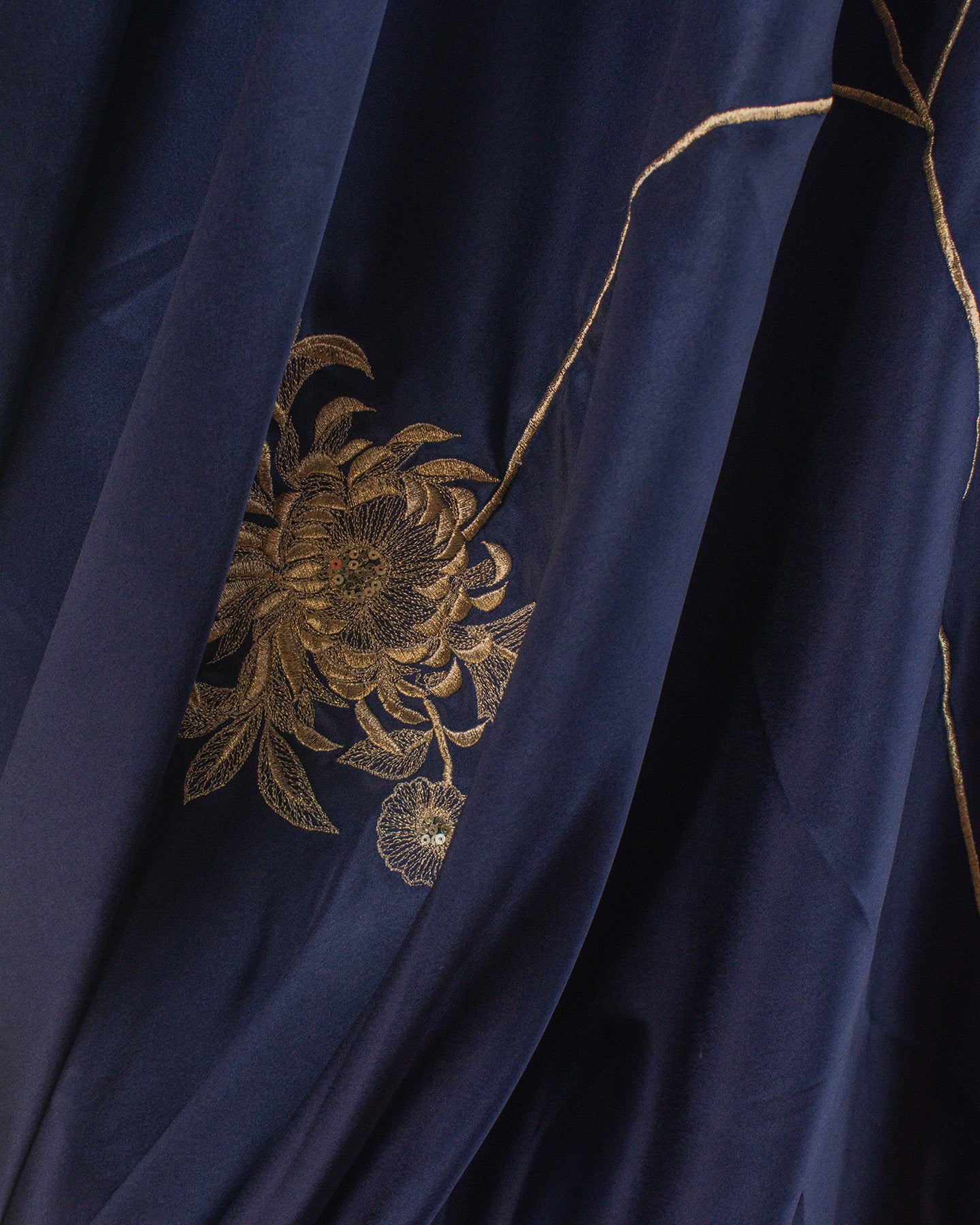 Adrika Sapphire Blue Saree