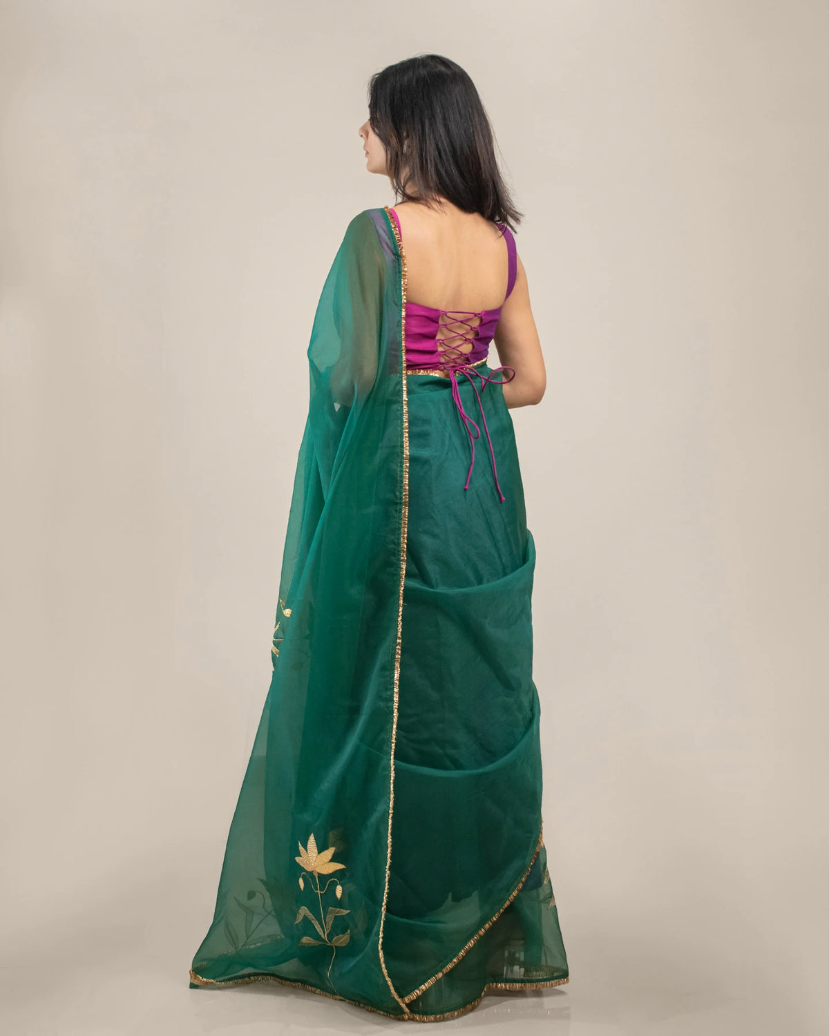 Aranyi Padma Zari Saree