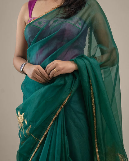 Aranyi Padma Zari Saree