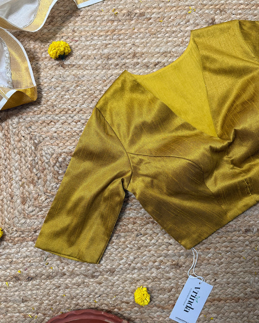 Arshi Mustard Blouse