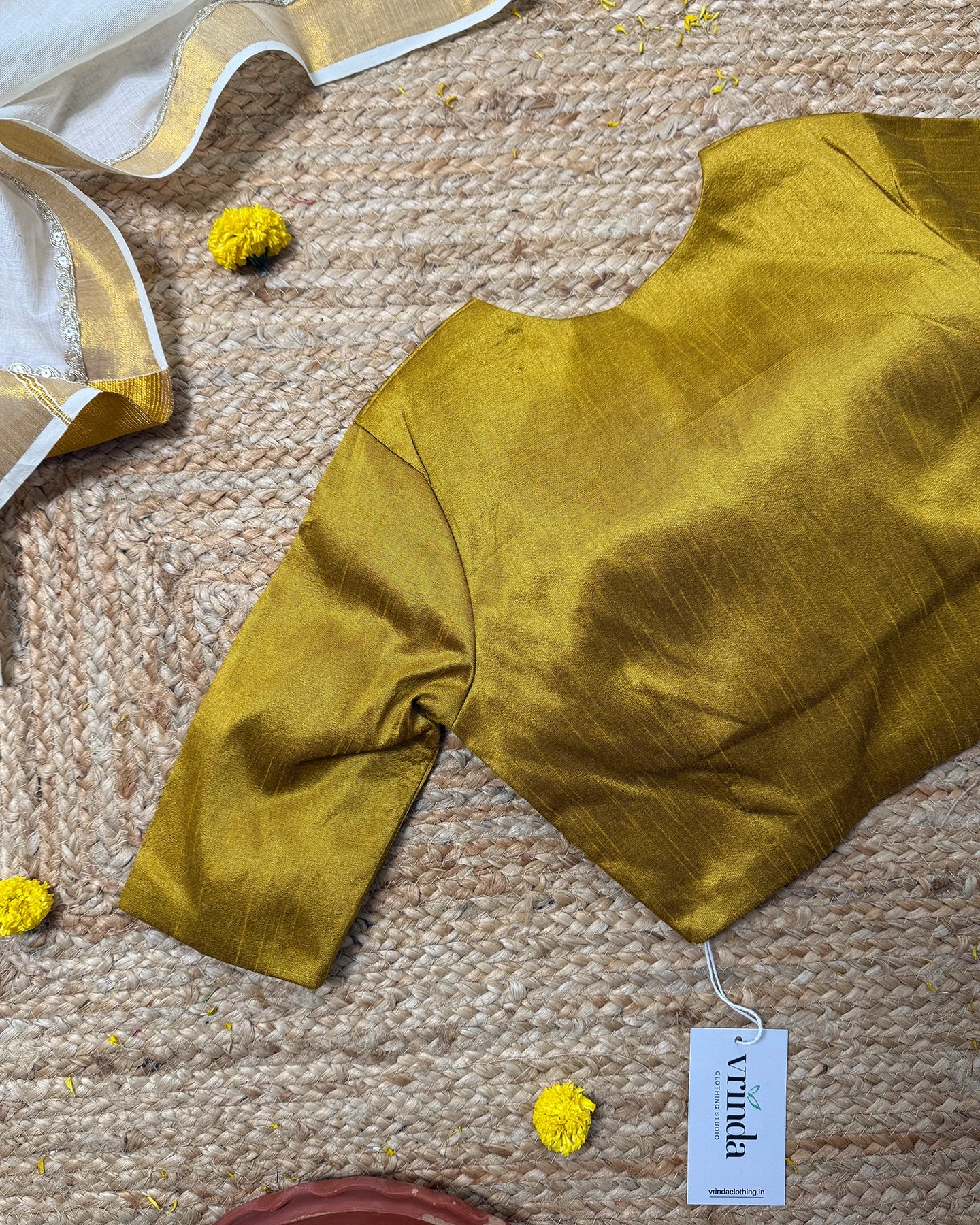 Arshi Mustard Blouse