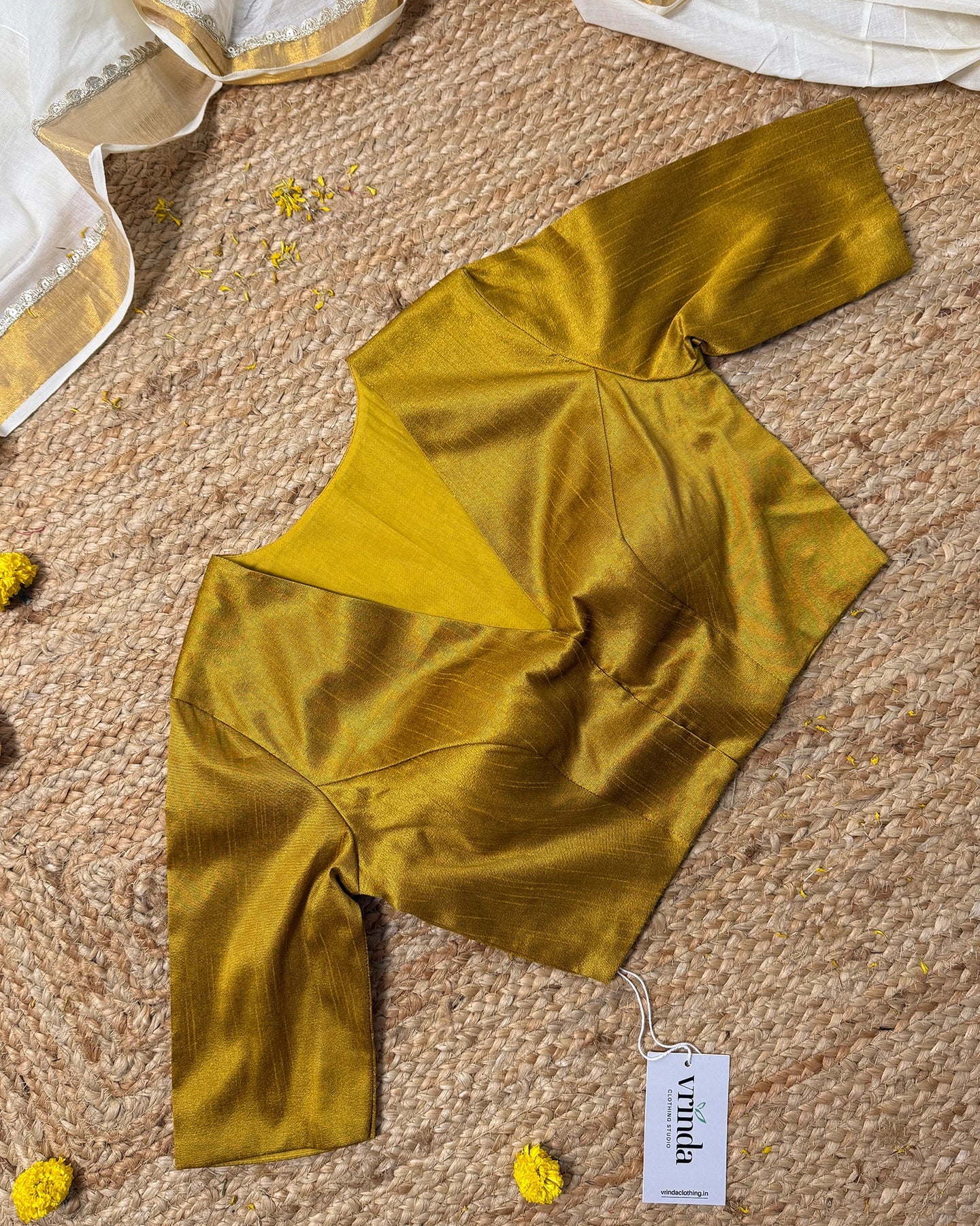 Arshi Mustard Blouse