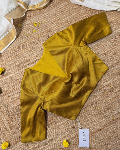 Arshi Mustard Blouse