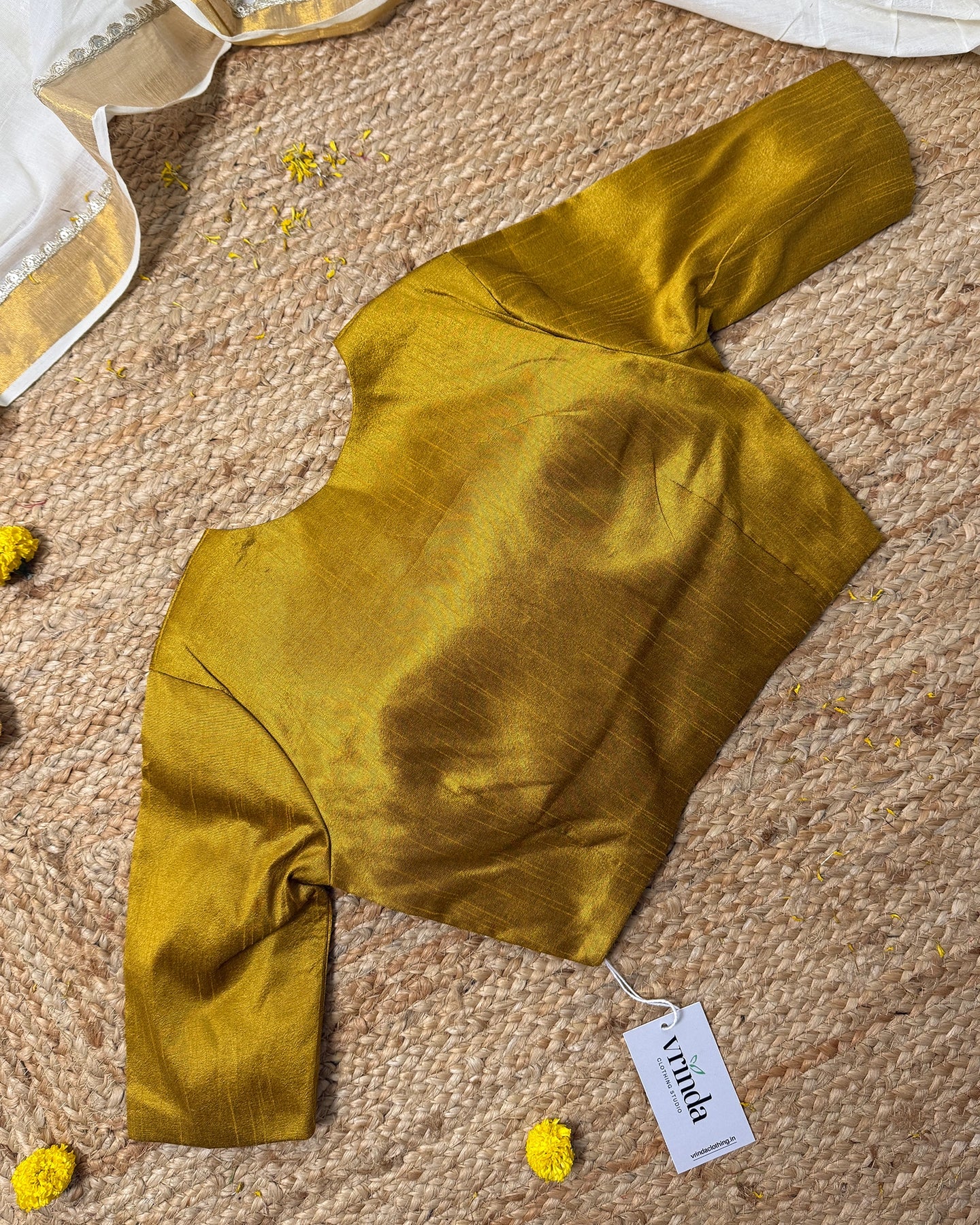 Arshi Mustard Blouse