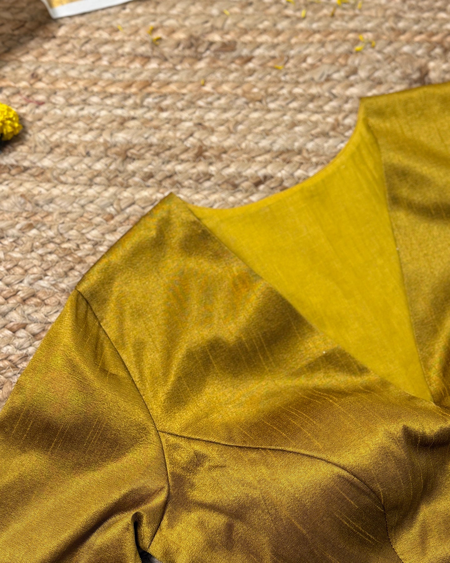 Arshi Mustard Blouse