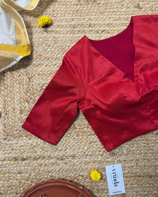 Arshi Red Blouse