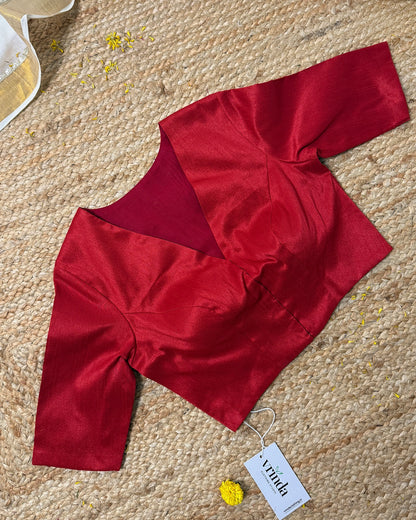 Arshi Red Blouse