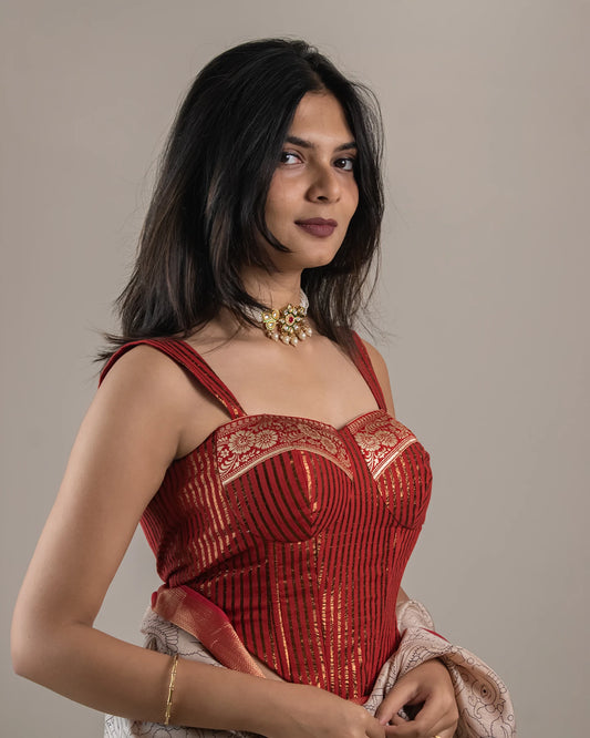 Aurora Corset Blouse
