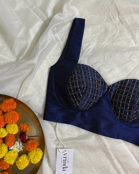 Avira Blue Blouse