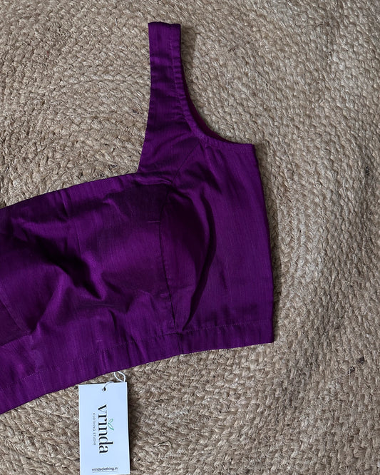 Basic Purple Blouse