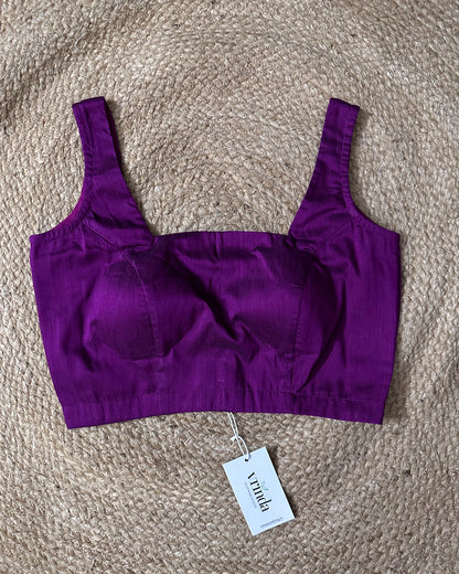 Basic Purple Blouse