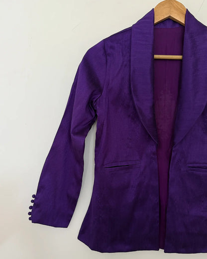 Binodini Purple Jacket