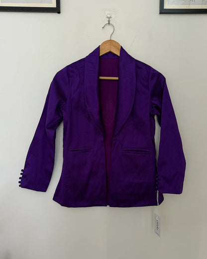 Binodini Purple Jacket